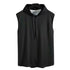 Ice Silk Summer Muscle Hoodie Vest Sleeveless Bodybuilding Gym Workout Fitness Shirt High Quality Vest Hip Hop Sweatshirt Tops