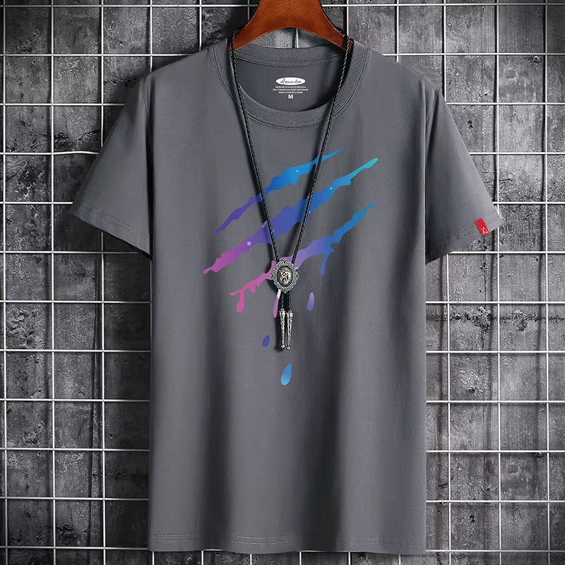 T-Shirt for Men Clothing 2022 Fashion Summer Graphic Vintage Tshirt Anime Goth Oversized Harajuku Manga Anime S-6XL T Shirt